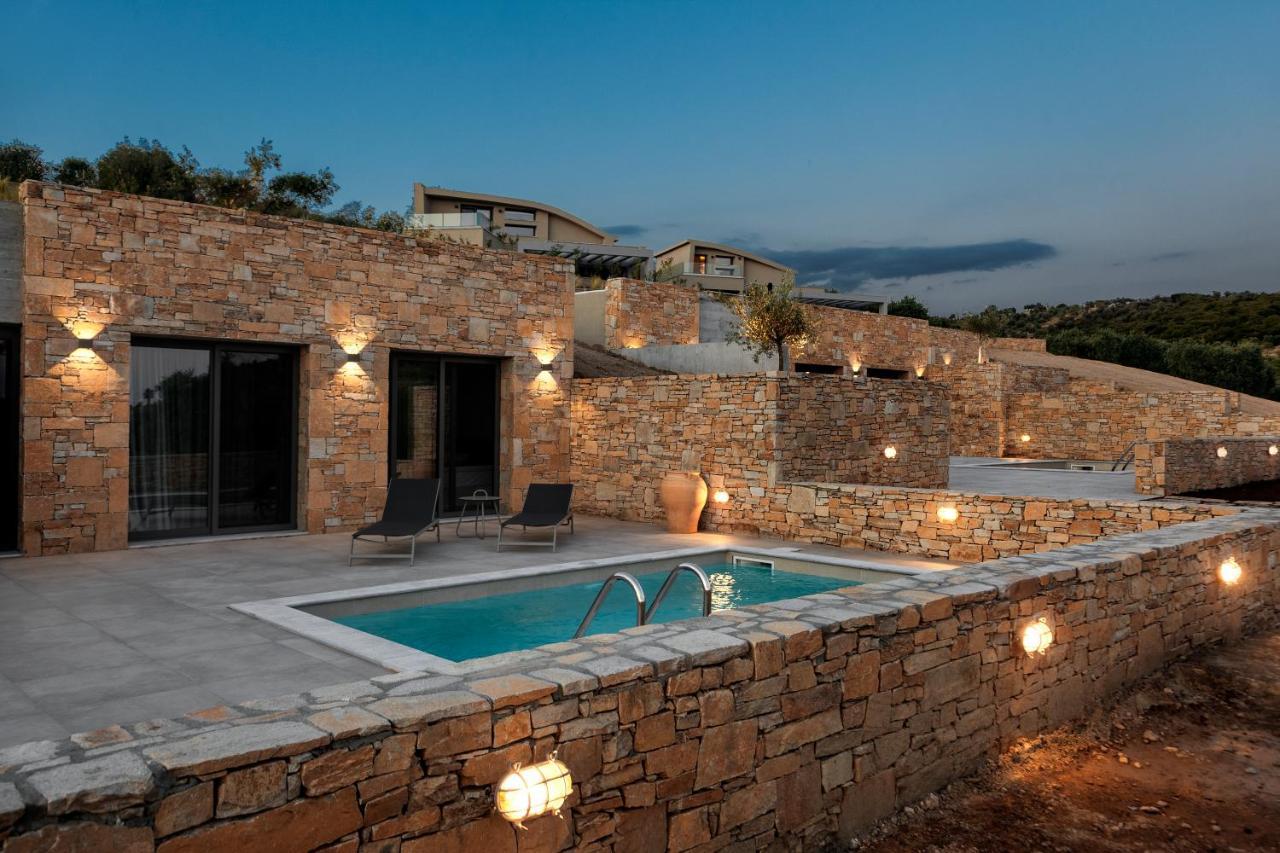 Fari Stone Villas Skála Marión エクステリア 写真