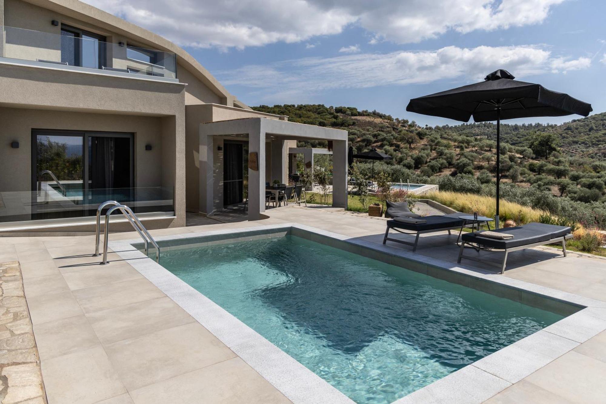 Fari Stone Villas Skála Marión エクステリア 写真