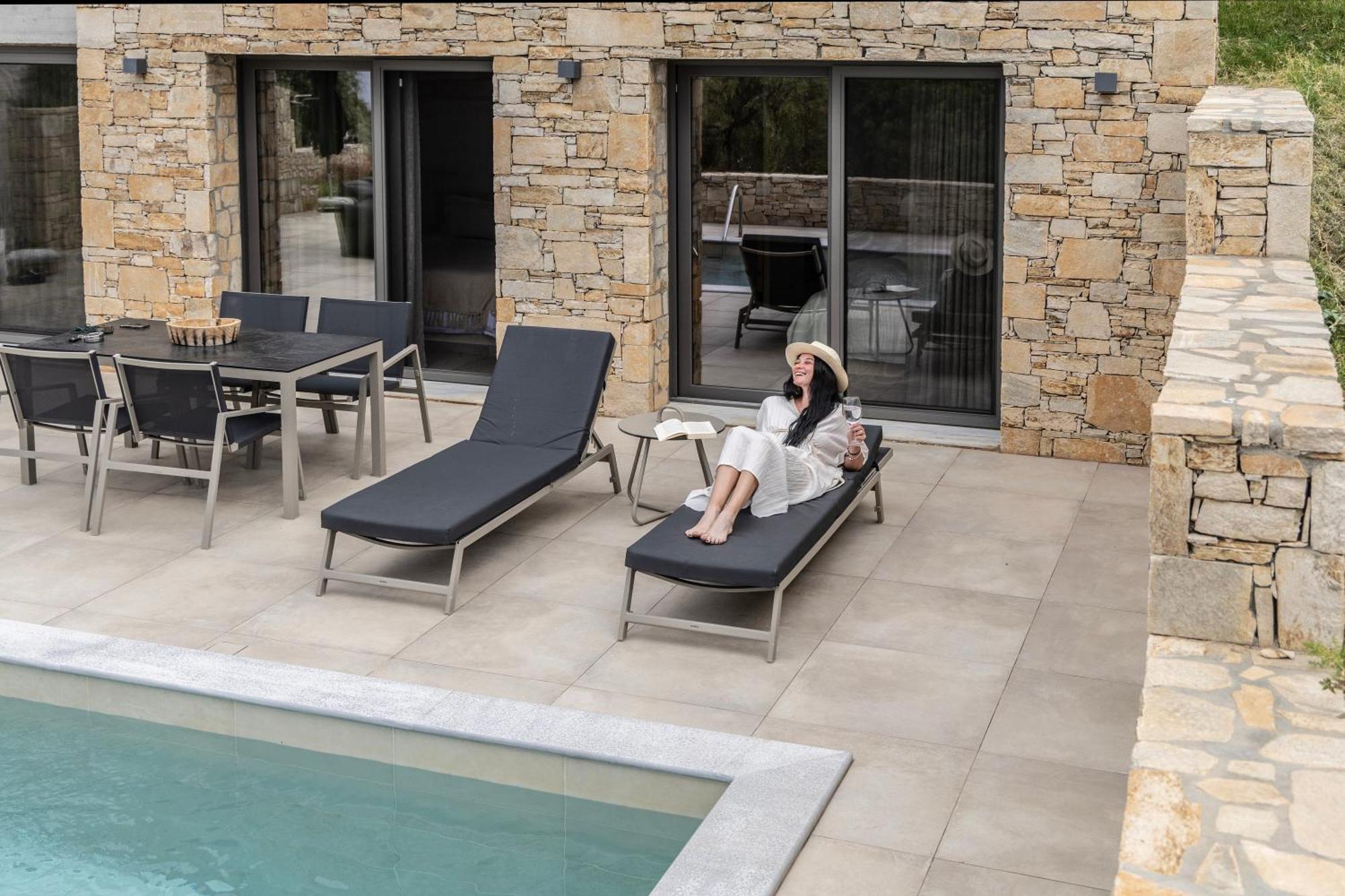 Fari Stone Villas Skála Marión エクステリア 写真
