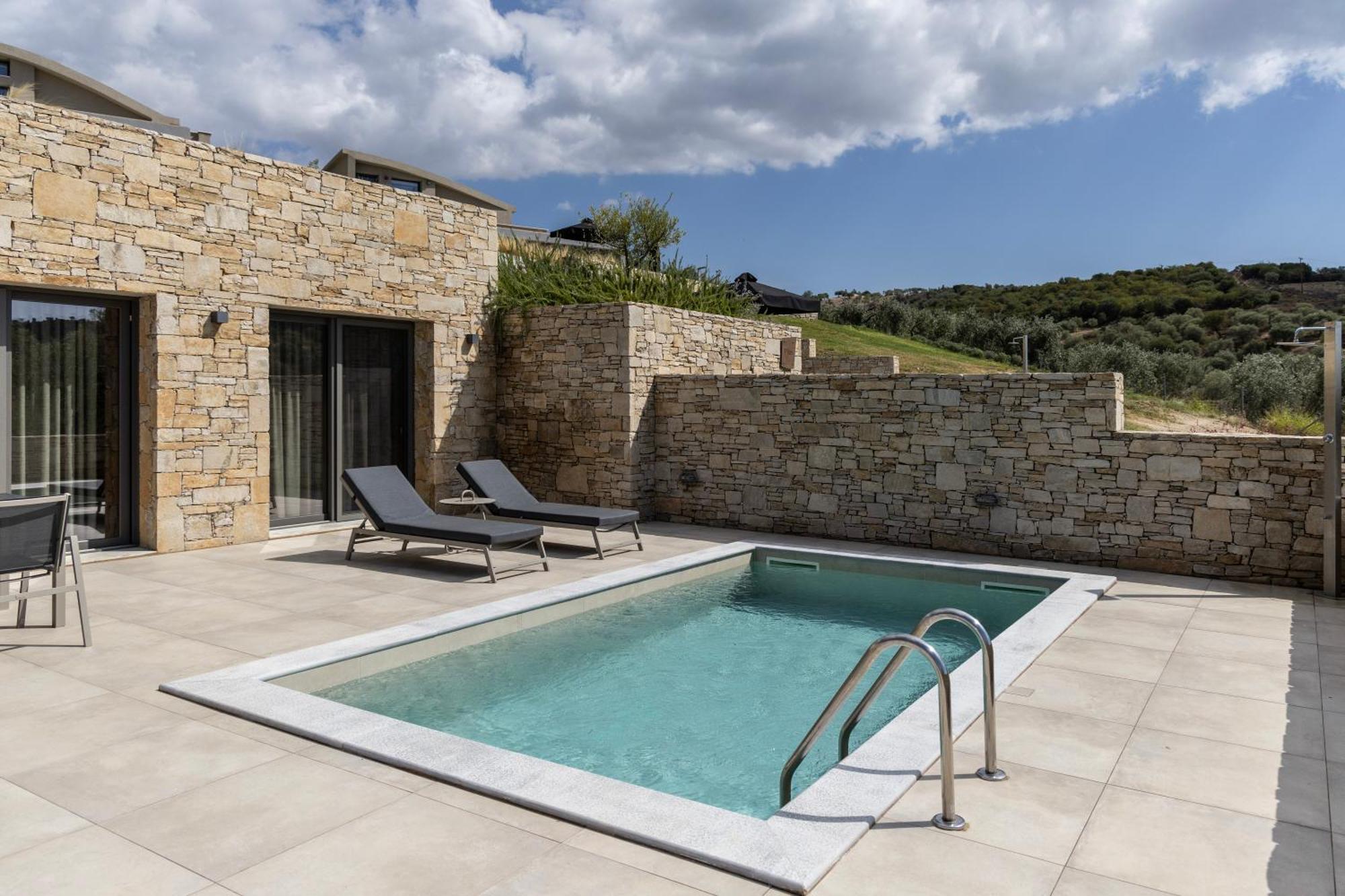 Fari Stone Villas Skála Marión エクステリア 写真