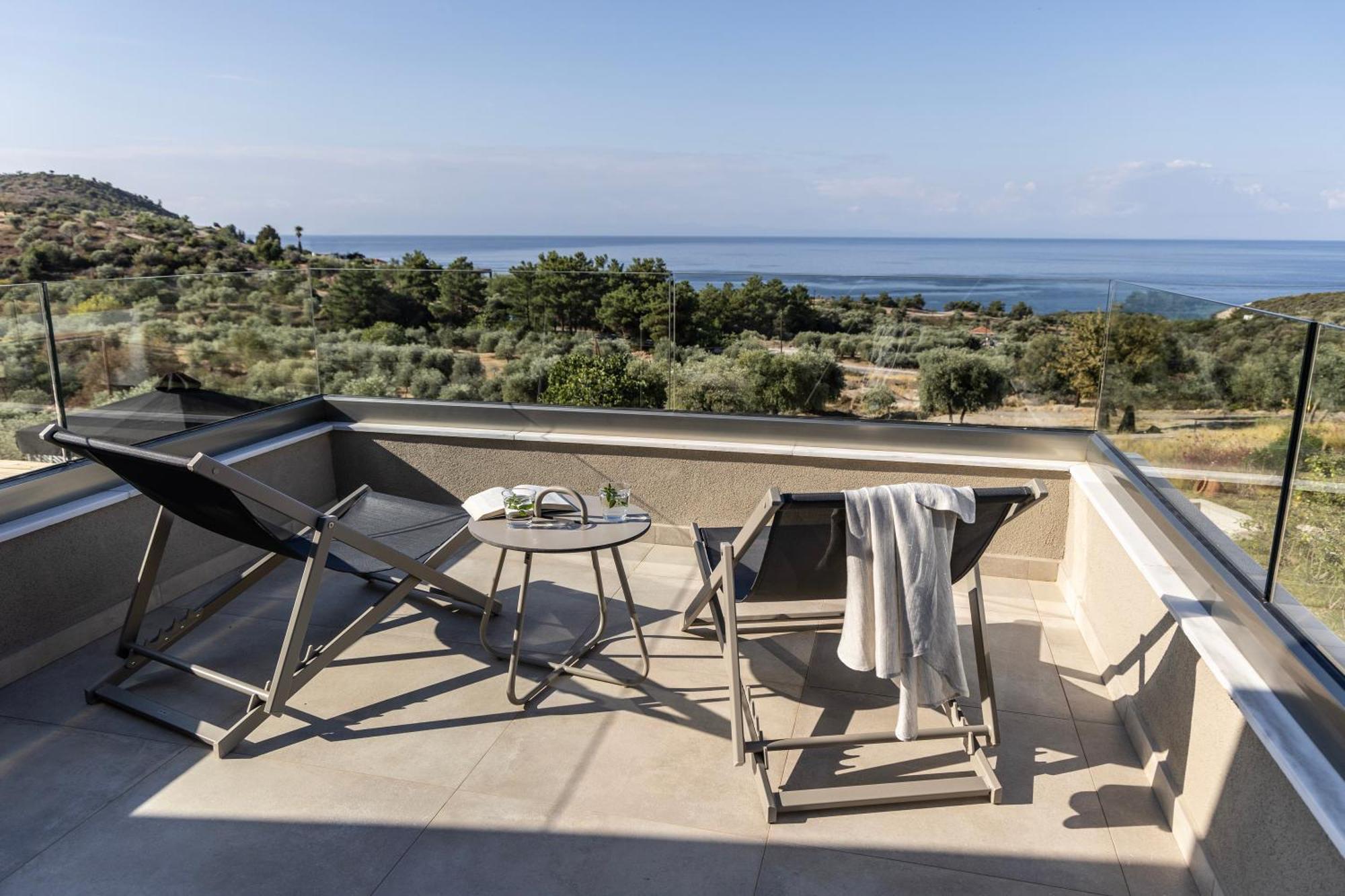 Fari Stone Villas Skála Marión エクステリア 写真