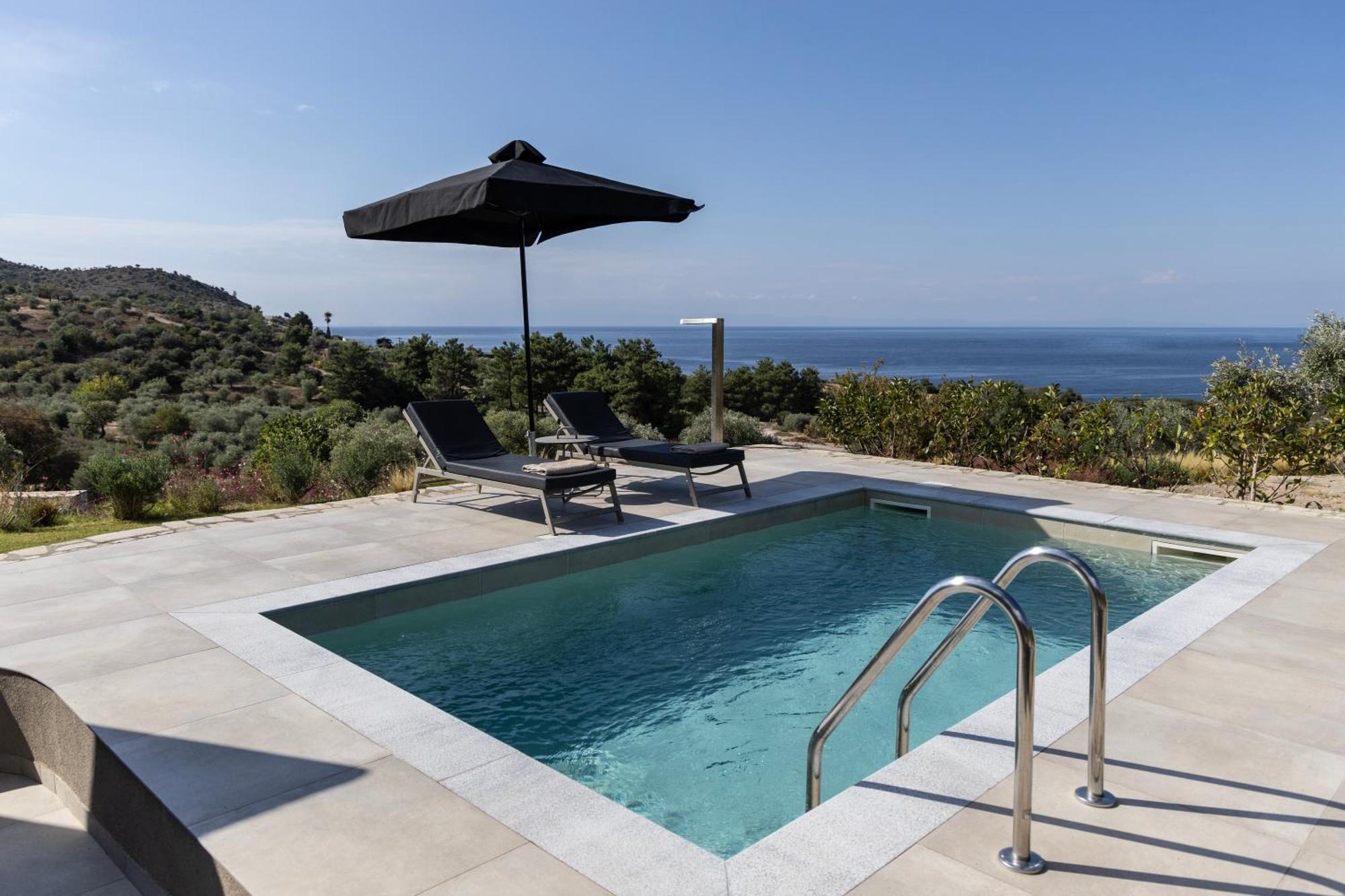 Fari Stone Villas Skála Marión エクステリア 写真