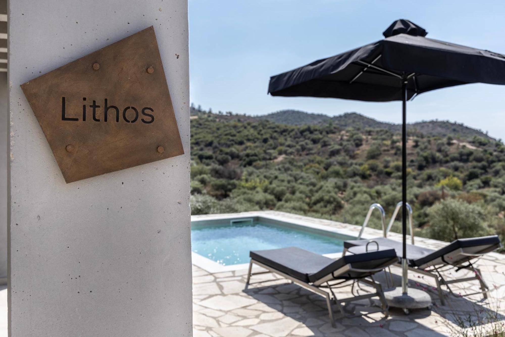 Fari Stone Villas Skála Marión エクステリア 写真