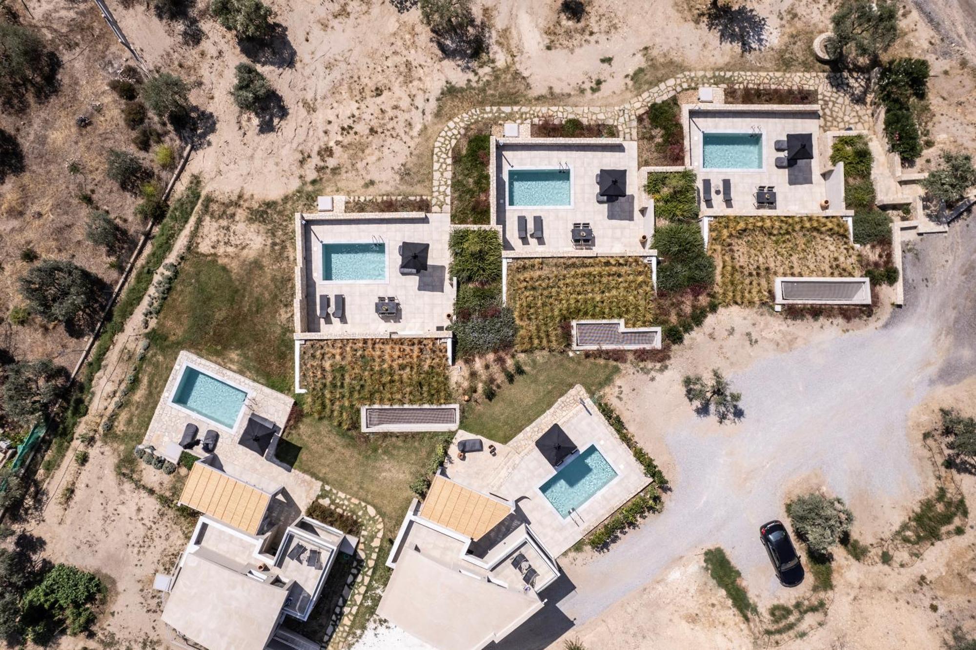 Fari Stone Villas Skála Marión エクステリア 写真